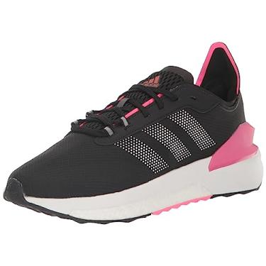 Imagem de adidas Tênis feminino Avryn, Core Black/Core Black/Pink Fusion, 35