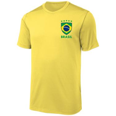 Imagem de Camiseta fsd Brasil Stars Badge Soccer World Brazil Team