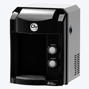 Imagem de Filtro Purificador de Água Alcalina Ionizada Gelada - Health Energy 220v (Preto)