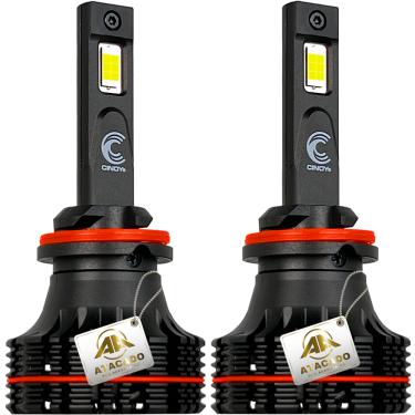 Imagem de Par Lâmpada Ultra Led Power Max Farol 10000 lumens 12v 24v H1 H3 H7 H8 H11 H16 9006 9012