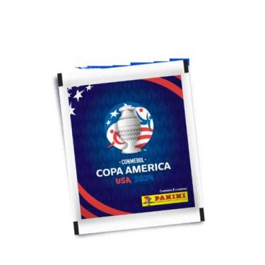 Imagem de 100 Figurinhas Conmebol Copa América Usa 2024 = 20 Envelopes - Panini