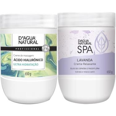 Imagem de Creme Massagem SPA Lavanda + Acido Hialuronico DAgua Natural