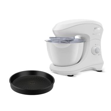 Imagem de Kit Batedeira Arno Super Chef  15 velocidades e 1 Forma Redondo Rochedo Revestida  - 2 peças