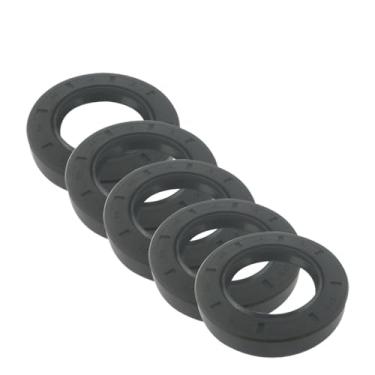 Imagem de 5 peças 55x65x8mm tc tipo esqueleto vedação de óleo nbr preto anel de vedação de eixo radial junta 55x72x 8/55x72x 9/55x72x1 0/55x72x12mm (Size : 55x70x8mm)