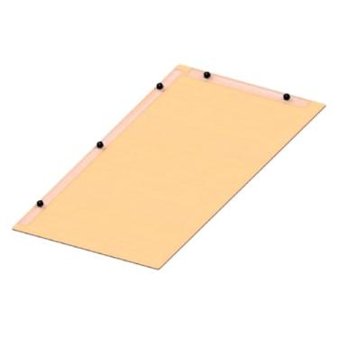 Imagem de Prancheta Desenho Técnico Arquitetura Engenharia MDF NAT A2