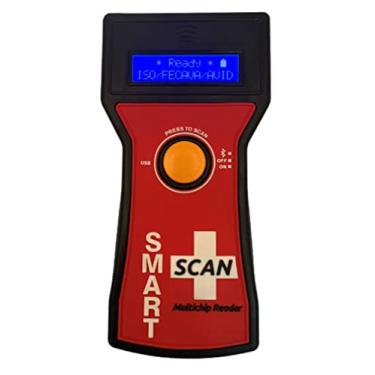 Imagem de SMART TAG Leitor de microchip portátil universal inteligente para todas as frequências de 134,2 KHz, 125 KHz, 128 KHz, leitura/digitalização/exibição de todos os chips criptografados ISO
