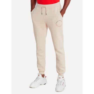 Imagem de Calça Tommy Hilfiger Moletom Monotype Roundall Off-White-Masculino