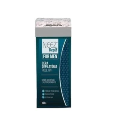 Imagem de Neez Cera Depil Roll On Men 100g