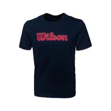 Imagem de Camiseta Masculina Wilson Bold Cor Marinho-Unissex