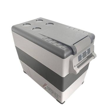 Imagem de Geladeira portátil 55l 12v/24v 110v/220v caminhão ônibus van