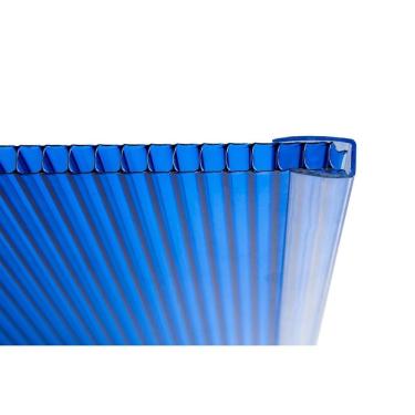 Imagem de Perfil U para Chapa de Policarbonato 4mm/6mm Comprimento 2.1m Cristal