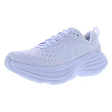 Imagem de HOKA ONE ONE Bondi 8 Tênis feminino, preto/preto, Branco/Branco, 36