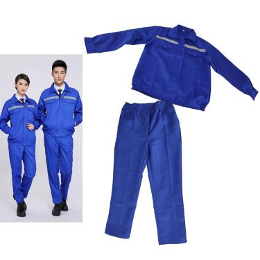 Imagem de Conjunto Uniforme Roupa Segurança Trabalho EPI Profissional Faixa Refletiva Obra Transito Mecanico Eletricista Construçao Civil Serviço Operario