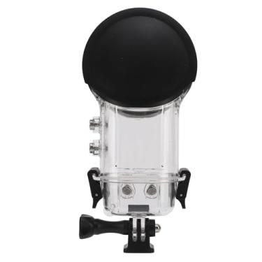 Imagem de Para Caixa de Mergulho Invisível Insta 360 X4, IPX8 à Prova D'água até 50 M (164 pés) de Carcaça de Mergulho Subaquático Com Adaptador de Liberação Rápida e Interface Inferior de