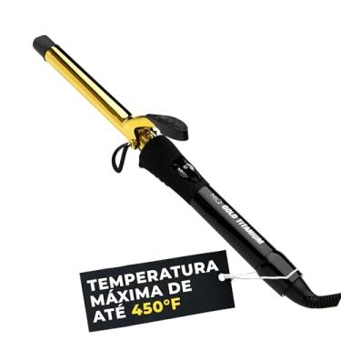 Imagem de MQ Professional - Modelador de Cachos Profissional Gold Titanium - 25mm - Bivolt