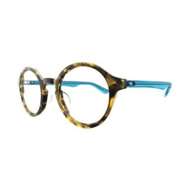 Imagem de Armação De Óculos Hb Ecobloc 0443 10104430639010 Marrom Fosco Havana-Unissex