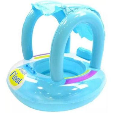 Imagem de Boia Para Bebês Com Assento E Cobertura Boat- Azul