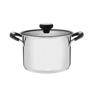 Imagem de Caldeirão Inox Fundo Triplo 20Cm Solar Silicone Tramontina