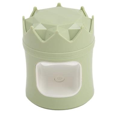 Imagem de Mini Secador de Esmalte, Luz de Cura de Gel para Unhas, Tamanho Portátil, 6 Lascas Leves para Uso Em Viagens (Verde)