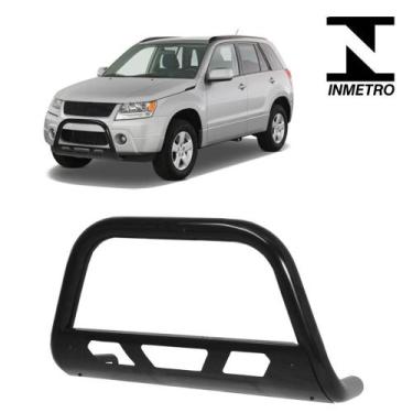 Imagem de Quebra Mato Grand Vitara 2009 2010 2011 2012 com chapa Preto - CCF