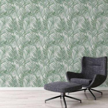 Imagem de Papel de Parede Attractive 2 Folhagem Verde 390381 - AS CREATION
