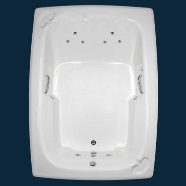 Imagem de Banheira com hidromassagem, 190x140x50, 400 litros - VERSATIL BANHEIRA