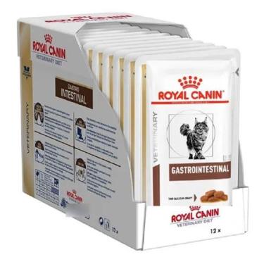 Imagem de Combo 12un Ração Úmida Gatos Royal Canin Intestinal 85g Cada