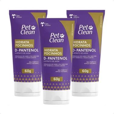 Imagem de Combo 3 Hidrata Focinhos Pet Clean - 60g