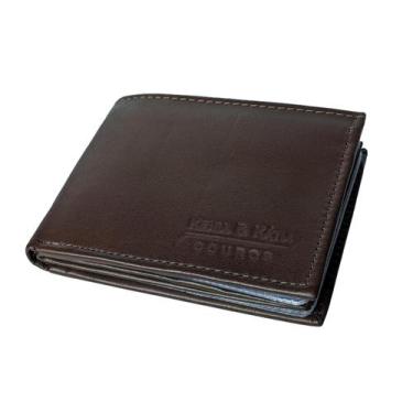 Imagem de Carteira Grande Porta Cheque Notas Masculina Couro Porta Cartão - Art 