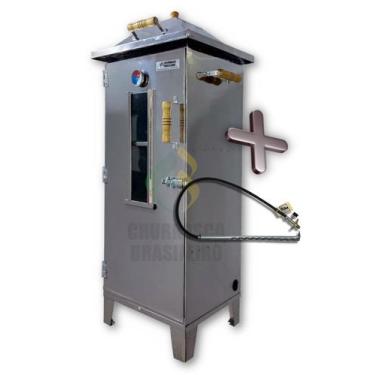 Imagem de Defumador Profissional Inox Modelo D-750K - CHURRASCOBRASILEIRO