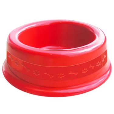 Imagem de Comedouro Furacão Pet para Gatos Vermelho n01 - 350ml - FURACAO PET