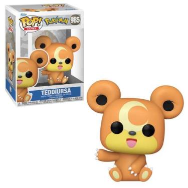 Imagem de Boneco Funko Pop Pokémon - Teddiursa - Candide