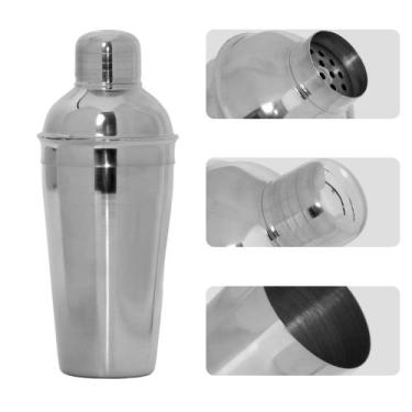 Imagem de Copo Coqueteleira 500ml Drinks Caipirinha Barman Restaurante - Quality