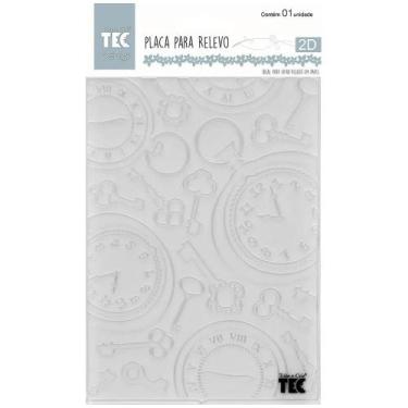 Imagem de Pl Relevo 2d Ppr014 127x177mm Relogio Vi Toke e Crie