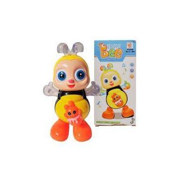 Imagem de Brinquedo Infantil Abelha Musical Com Luz Som Anda Dança Mexe Moviment