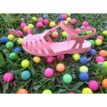 Imagem de Sandália Feminina Gladiadora Conforto - TF Solados, Rosa, 36