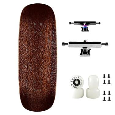 Imagem de SOLDIER BAR Soldierbar Pro Fingerboard Complete (5-layer Handmade Maple Deck+ ARK i 34.5 Truck+Pro Ice Wheels) Skate of Dark Brown