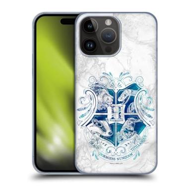 Imagem de Head Case Designs Capa rígida oficialmente licenciada Harry Potter Hogwarts Aguamenti Relíquias da Morte IX compatível com Apple iPhone 15 Pro Max