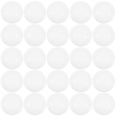 Imagem de 25pcs Balls Raffle Balls Fillable Bingo Balls No Number Plastic Hollow Balls 40mm Table Tennis Balls for DIY Vending Machine Bingo Game Entertainment White