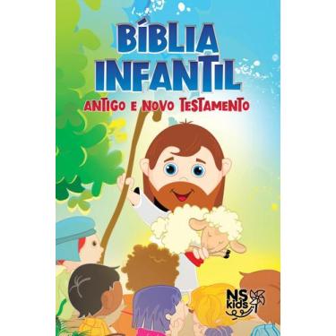 Imagem de Livro - Bíblia Infantil Edição de Luxo Almofadada: Antigo e Novo testa