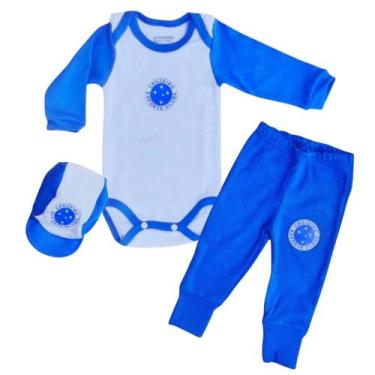 Imagem de Kit Conjunto Cruzeiro Body Calça e Boné Oficial - Revedor, G