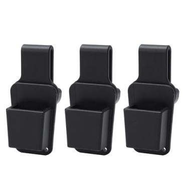 Imagem de 3 Pçs Chave de Armazenamento Cinto Gancho Portátil Ferramenta Rotativa Cinto Pendurado Rack Armazenamento Gancho Titular para Eletricistas Carpinteiros Agricultores Encanadores