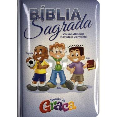 Imagem de Bíblia Sagrada Turminha da Graça Capa Almofada, Menino