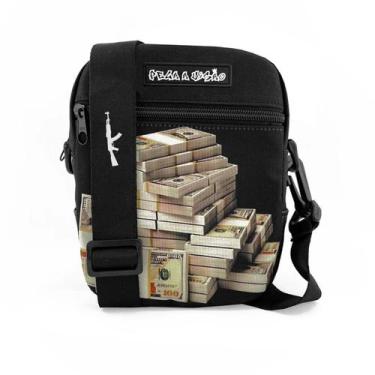 Imagem de Shoulder Bag Mini Bolsa Lateral Pega a Visão Dolllar - MP Moda Masculi