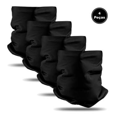 Imagem de Kit Combo 4 Bandana Tubular Com Proteção Uv 50+ Ad Store Dry Fit Moto 