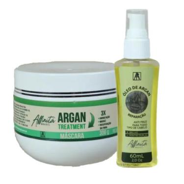 Imagem de Kit Máscara + Óleo Capilar Óleo de Argan - Affinitá - Affinita Brasil