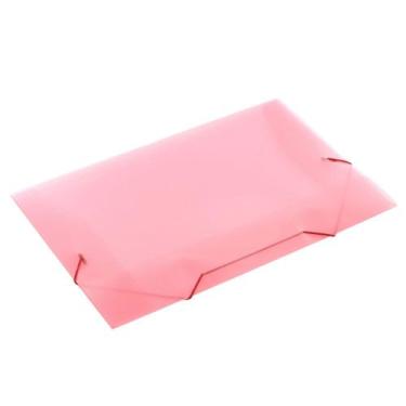 Imagem de Pasta Plástica com Aba e Elástico Mini Fina ACP - Rosa