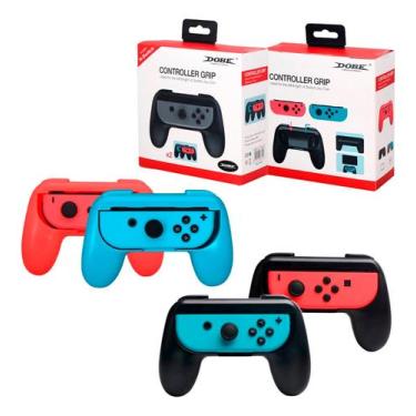 Imagem de 4 Grip Controller Adaptador Suporte Joy-con Nintendo Switch - Things N