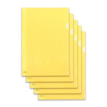 Imagem de Pacote com 50 Pastas L Organizadoras Escritório Material Escolar e Pro
