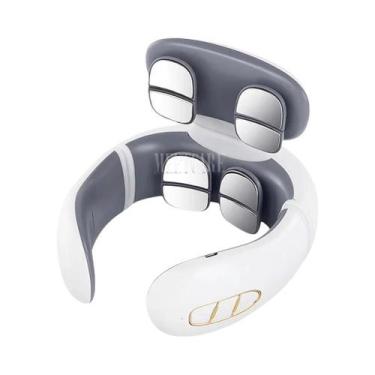 Imagem de Massageador de Pulso e Pescoço Tens Sem Fio - Alívio da Dor Muscular, 